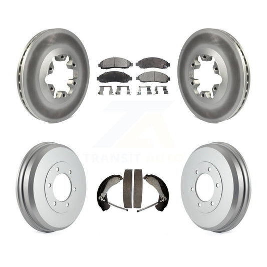 coated disc rotors and semi metallic brake pads-kgf-102412 - Kit.bestparts.ca