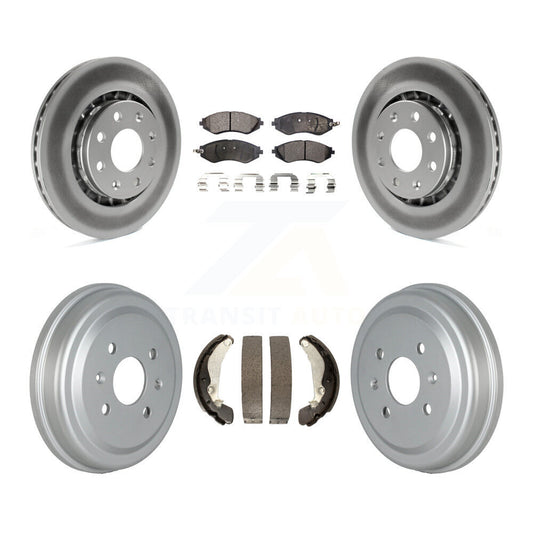 Coated Disc Rotors and Semi-Metallic Brake Pads Kit-KGF-102413 - Kit.bestparts.ca