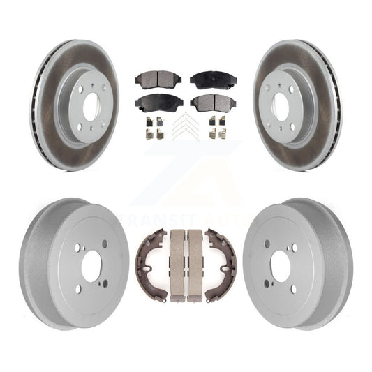 Coated Disc Rotors and Semi-Metallic Brake Pads Kit-KGF-102414 - Kit.bestparts.ca