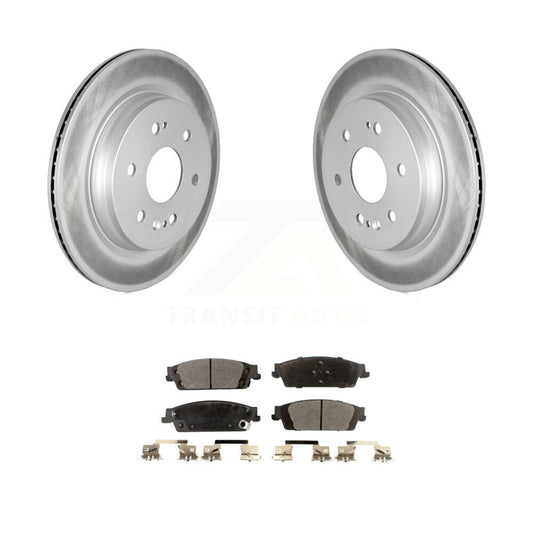 Coated Disc Rotors and Semi-Metallic Brake Pads Kit-KGF-102419 - Kit.bestparts.ca
