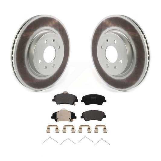 Coated Disc Rotors and Semi-Metallic Brake Pads Kit-KGF-102421 - Kit.bestparts.ca