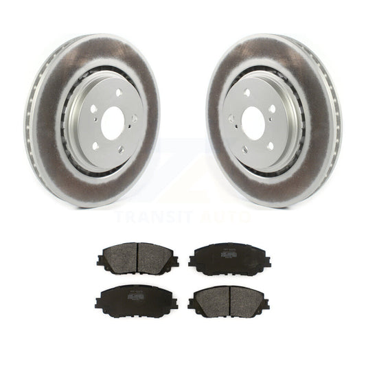 Coated Disc Rotors and Semi-Metallic Brake Pads Kit-KGF-102435 - Kit.bestparts.ca