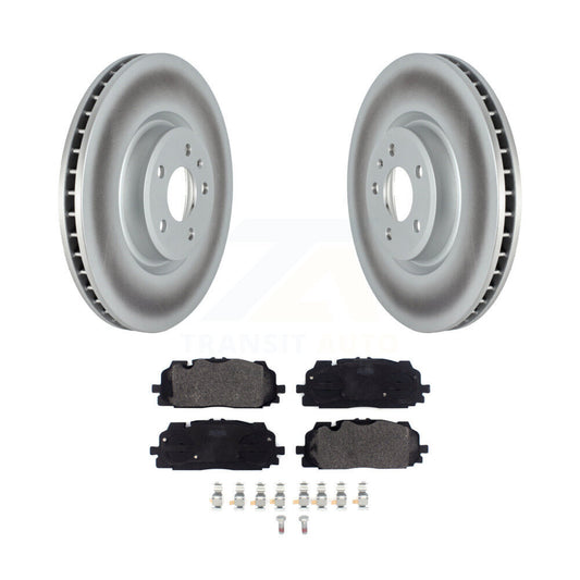Disc Rotors and Semi-Metallic Brake Pads Kit-KGF-102455 - Kit.bestparts.ca