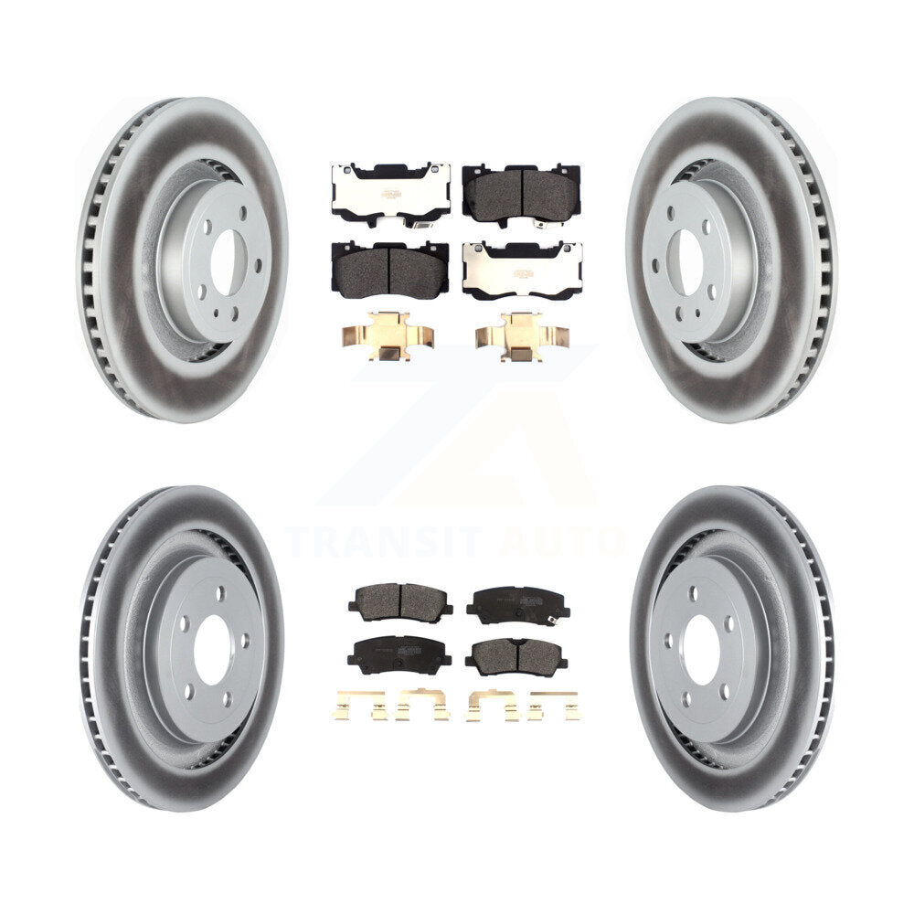 Disc Rotors and Semi-Metallic Brake Pads Kit-KGF-102465 - Kit.bestparts.ca
