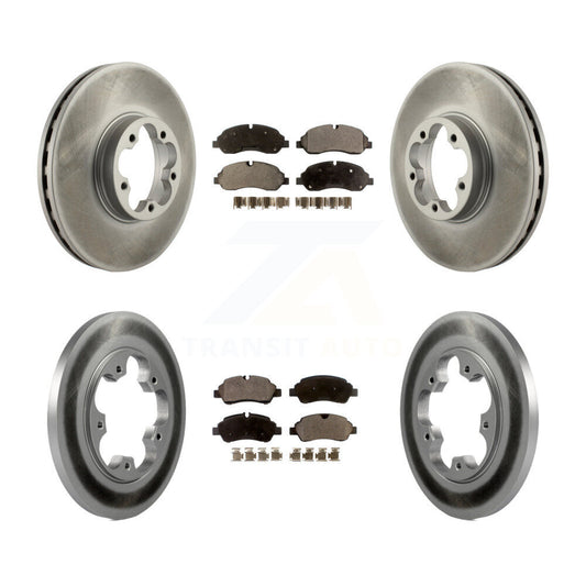Coated Disc Rotors and Semi-Metallic Brake Pads Kit-KGF-102494 - Kit.bestparts.ca
