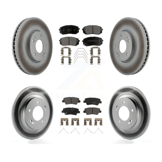 Disc Rotors and Semi-Metallic Brake Pads Kit-KGF-102503 - Kit.bestparts.ca