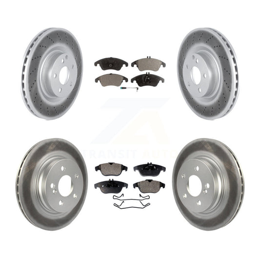 coated disc rotors and semi metallic brake pads-kgf-102509 - Kit.bestparts.ca