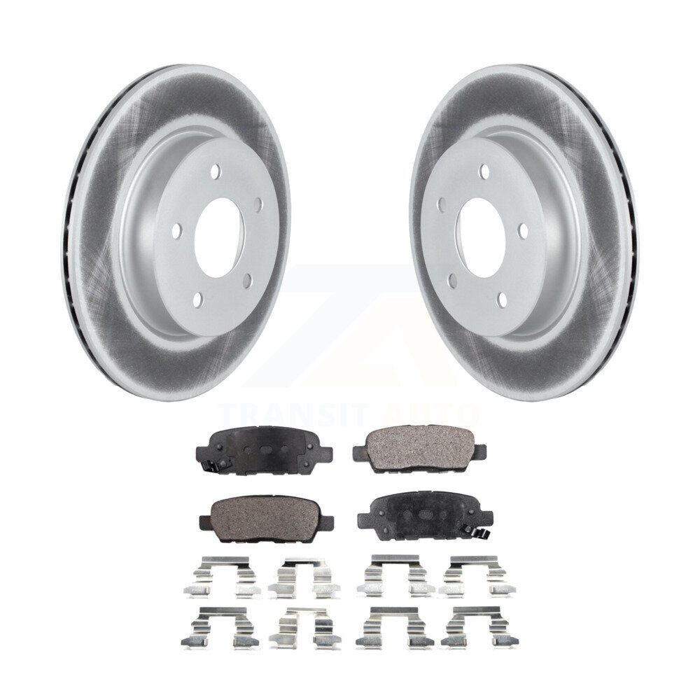 Disc Rotors and Semi-Metallic Brake Pads Kit-KGF-102543 - Kit.bestparts.ca Kit.bestparts.ca