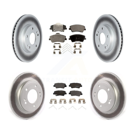 Disc Rotors and Semi-Metallic Brake Pads Kit-KGF-102586 - Kit.bestparts.ca
