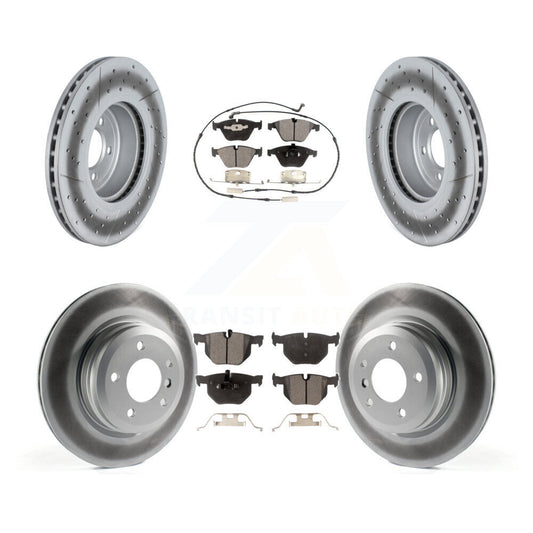 coated disc rotors and semi metallic brake pads-kgf-102587 - Kit.bestparts.ca