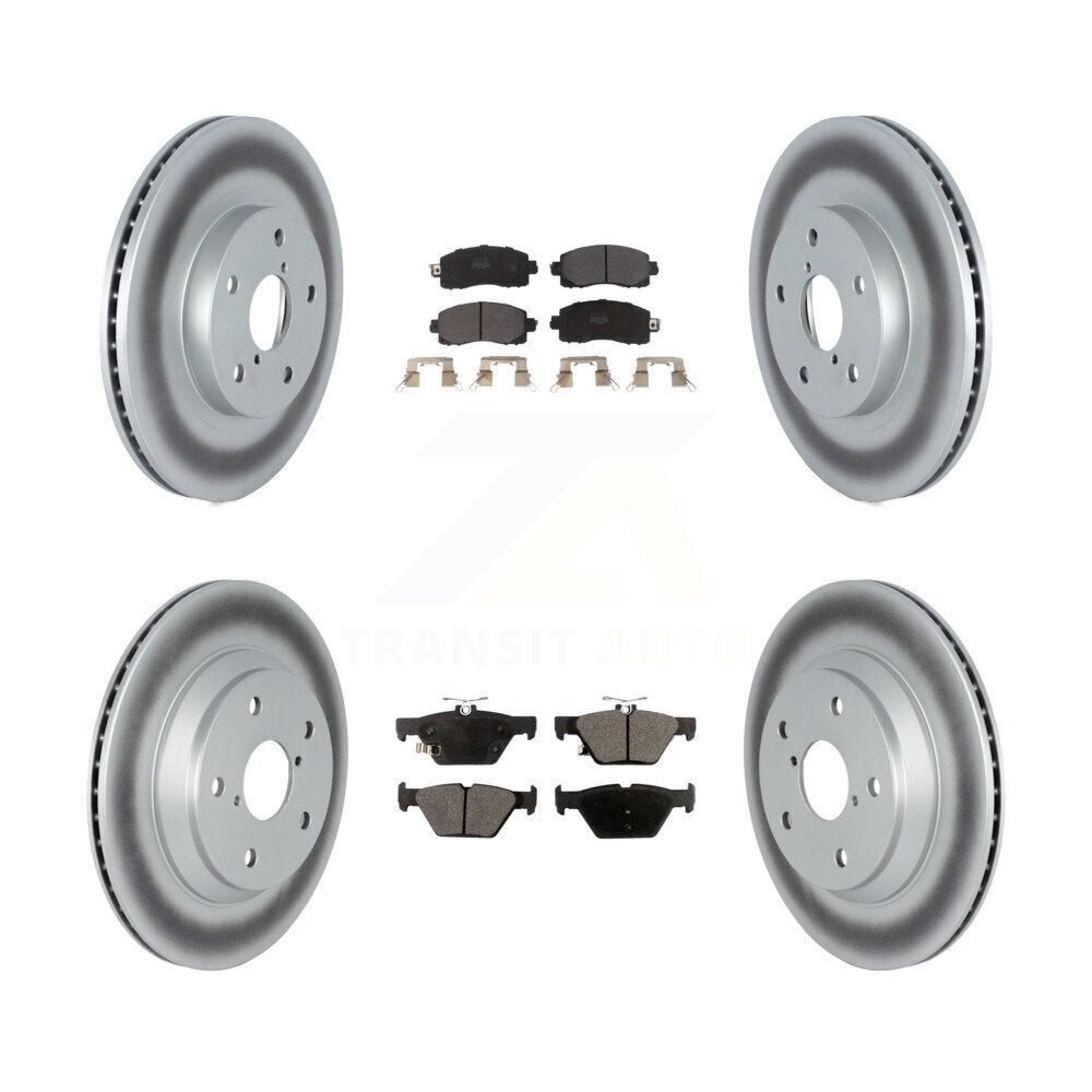 Disc Rotors and Semi-Metallic Brake Pads Kit-KGF-102595 - Kit.bestparts.ca