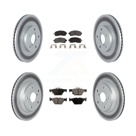 Disc Rotors and Semi-Metallic Brake Pads Kit-KGF-102595 - Kit.bestparts.ca