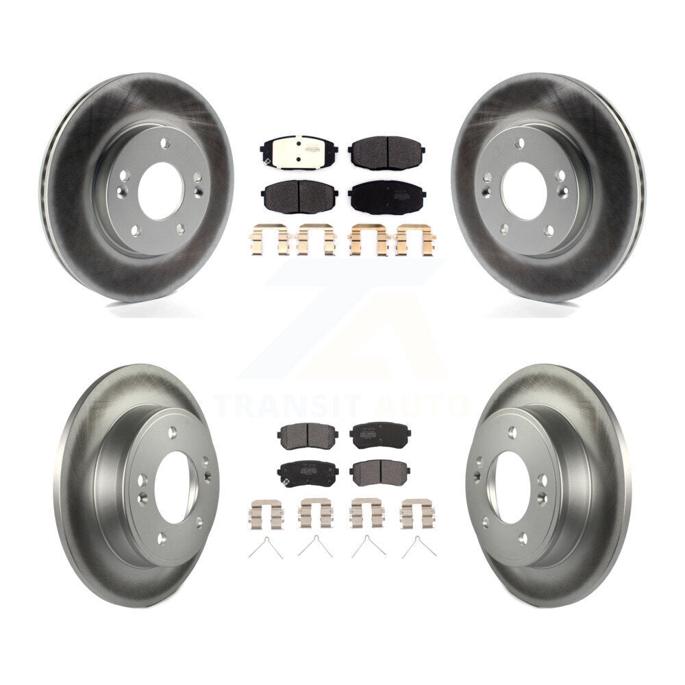 Disc Rotors and Semi-Metallic Brake Pads Kit-KGF-102623 - Kit.bestparts.ca Kit.bestparts.ca
