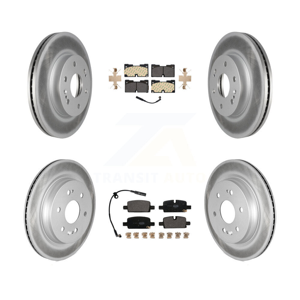 Disc Rotors and Semi-Metallic Brake Pads Kit-KGF-102624 - Kit.bestparts.ca Kit.bestparts.ca