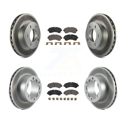 Disc Rotors and Semi-Metallic Brake Pads Kit-KGF-102628 - Kit.bestparts.ca