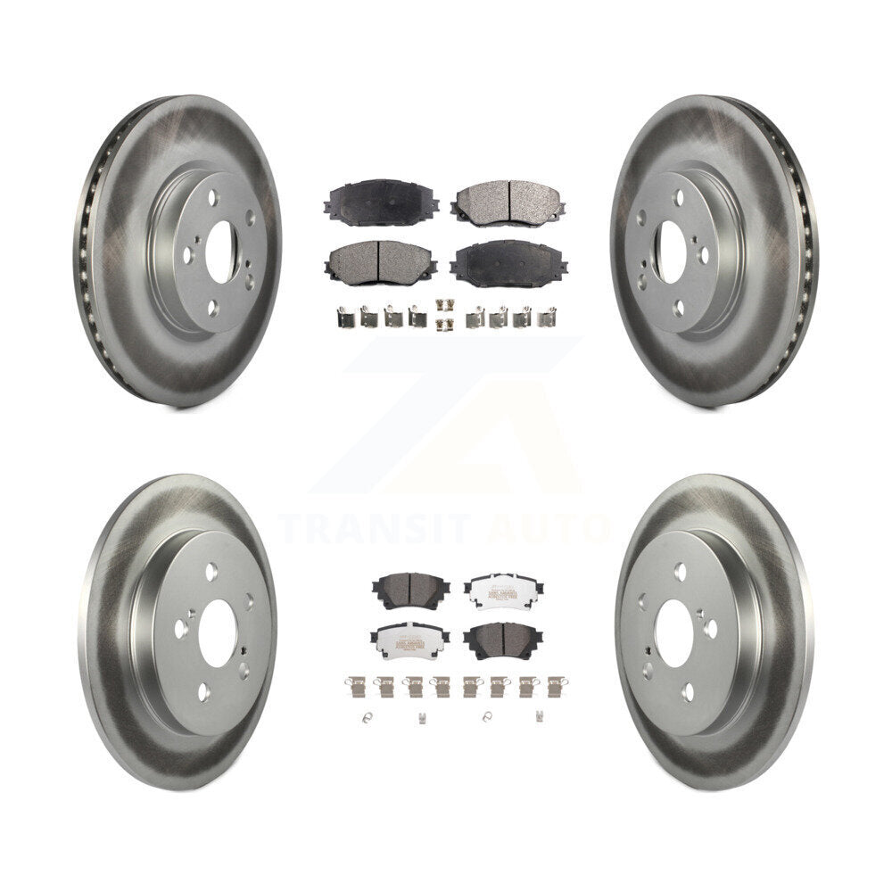 Disc Rotors and Semi-Metallic Brake Pads Kit-KGF-102629 - Kit.bestparts.ca