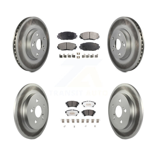 Disc Rotors and Semi-Metallic Brake Pads Kit-KGF-102629 - Kit.bestparts.ca