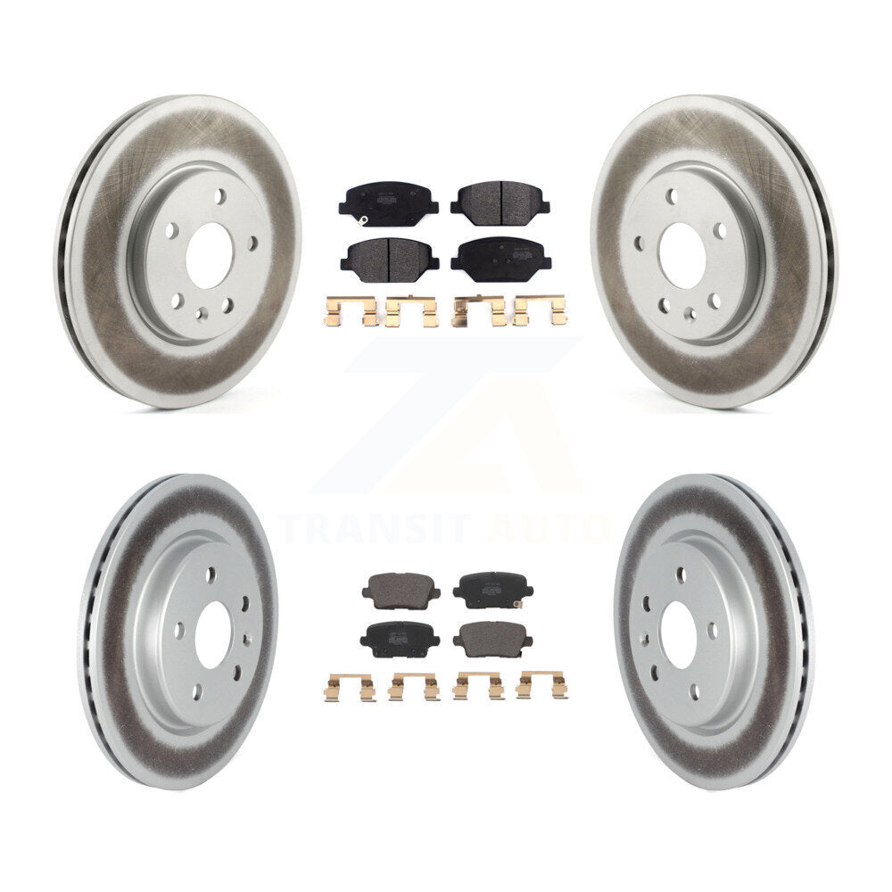 Disc Rotors and Semi-Metallic Brake Pads Kit-KGF-102630 - Kit.bestparts.ca