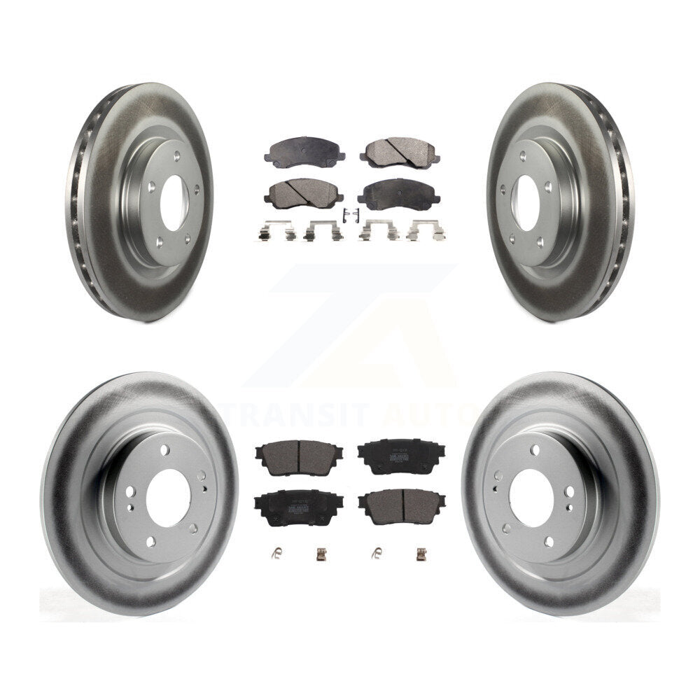 Disc Rotors and Semi-Metallic Brake Pads Kit-KGF-102633 - Kit.bestparts.ca Kit.bestparts.ca