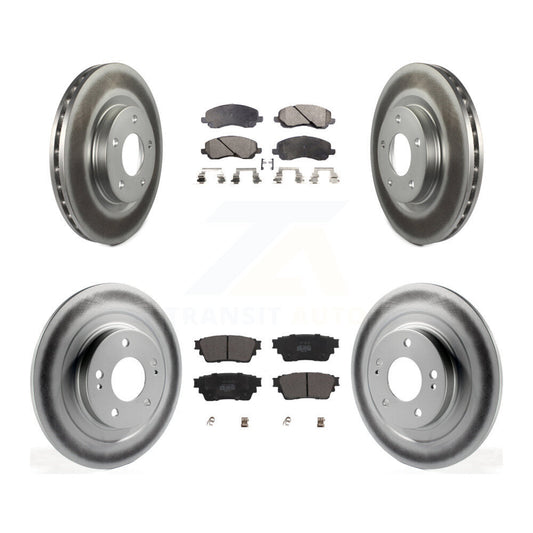 Disc Rotors and Semi-Metallic Brake Pads Kit-KGF-102633 - Kit.bestparts.ca