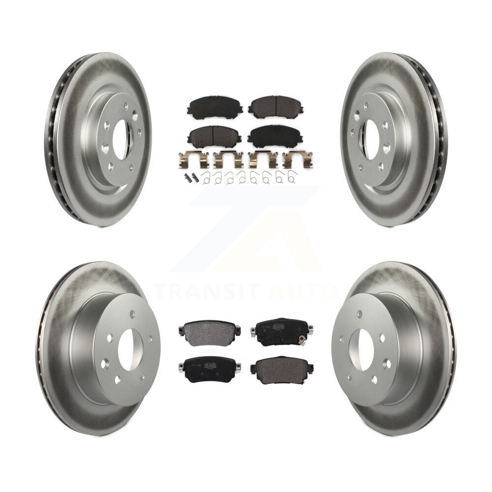 Disc Rotors and Semi-Metallic Brake Pads Kit-KGF-102634 - Kit.bestparts.ca Kit.bestparts.ca