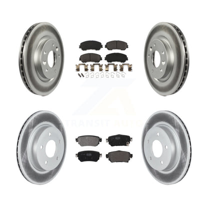 Coated Disc Rotors and Semi-Metallic Brake Pads Kit-KGF-102635 - Kit.bestparts.ca