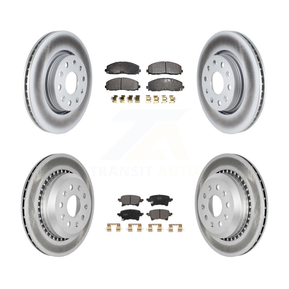 Disc Rotors and Semi-Metallic Brake Pads Kit-KGF-102638 - Kit.bestparts.ca Kit.bestparts.ca
