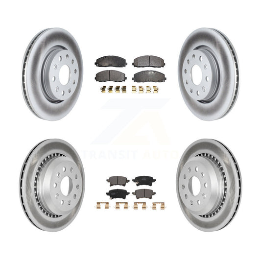 Disc Rotors and Semi-Metallic Brake Pads Kit-KGF-102638 - Kit.bestparts.ca