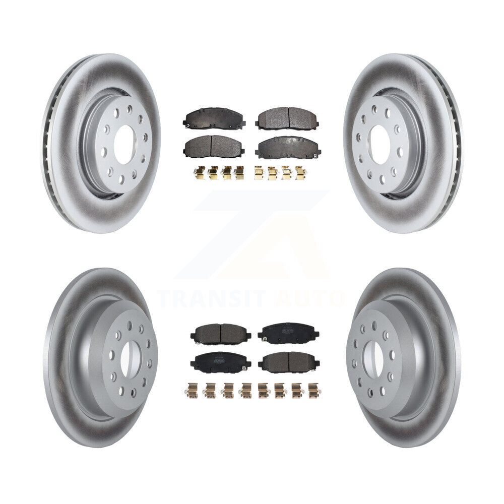 Disc Rotors and Semi-Metallic Brake Pads Kit-KGF-102639 - Kit.bestparts.ca Kit.bestparts.ca