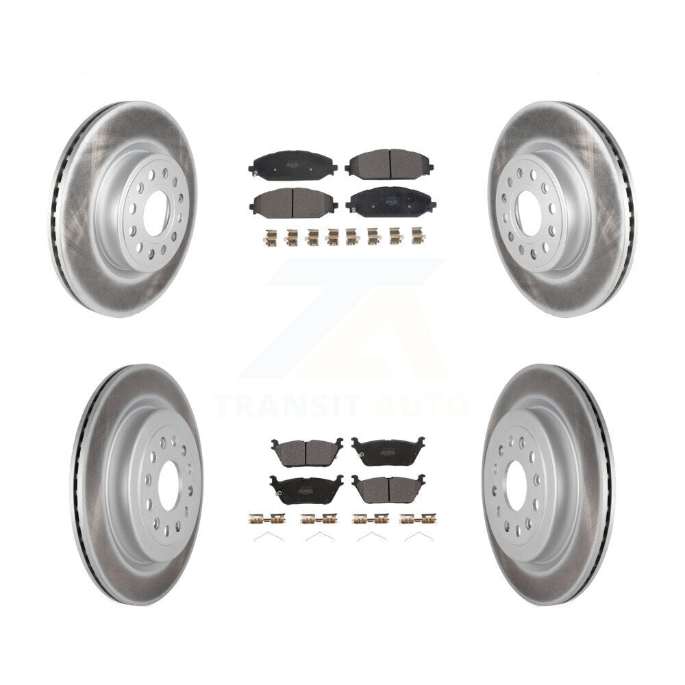 Disc Rotors and Semi-Metallic Brake Pads Kit-KGF-102640 - Kit.bestparts.ca