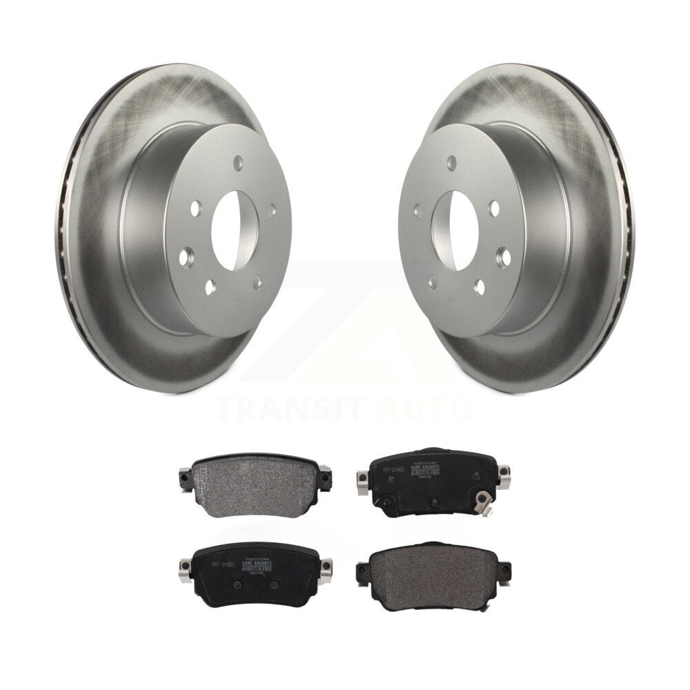 Coated Disc Rotors and Semi-Metallic Brake Pads Kit-KGF-102643 - Kit.bestparts.ca Kit.bestparts.ca