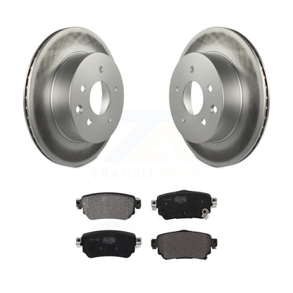 Coated Disc Rotors and Semi-Metallic Brake Pads Kit-KGF-102643 - Kit.bestparts.ca