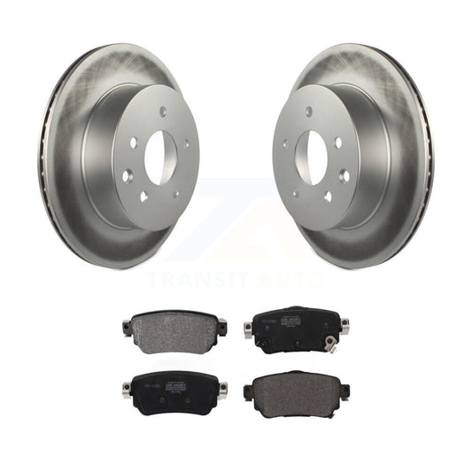 Coated Disc Rotors and Semi-Metallic Brake Pads Kit-KGF-102643 - Kit.bestparts.ca