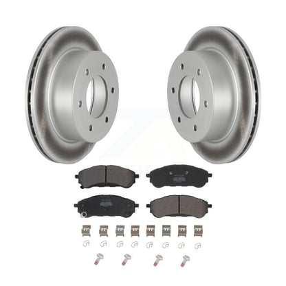 Disc Rotors and Semi-Metallic Brake Pads Kit-KGF-102645 - Kit.bestparts.ca