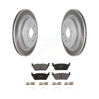Coated Disc Rotors and Semi-Metallic Brake Pads Kit-KGF-102650 - Kit.bestparts.ca