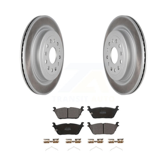 Coated Disc Rotors and Semi-Metallic Brake Pads Kit-KGF-102650 - Kit.bestparts.ca