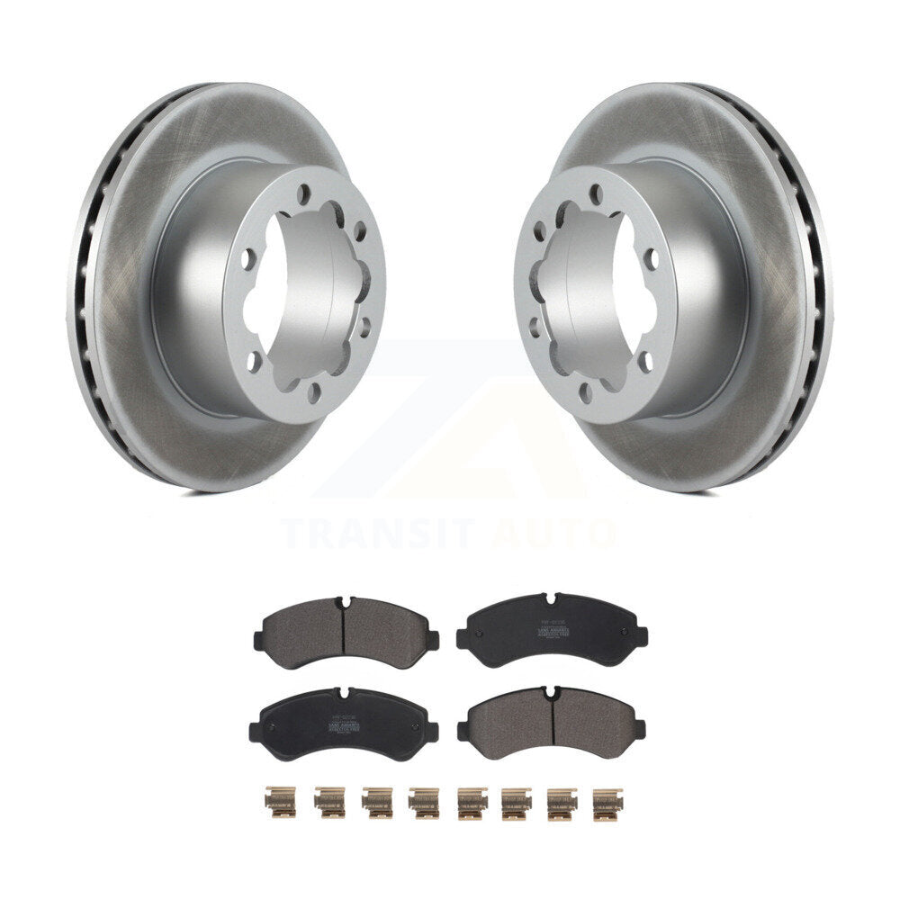 Coated Disc Rotors and Semi-Metallic Brake Pads Kit-KGF-102652 - Kit.bestparts.ca
