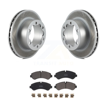 Coated Disc Rotors and Semi-Metallic Brake Pads Kit-KGF-102652 - Kit.bestparts.ca