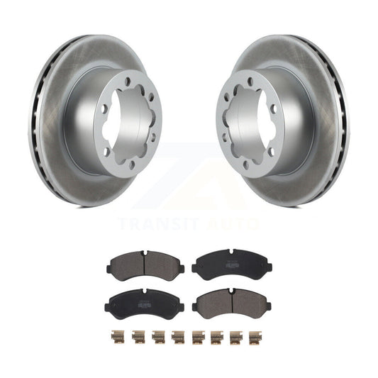 Coated Disc Rotors and Semi-Metallic Brake Pads Kit-KGF-102652 - Kit.bestparts.ca