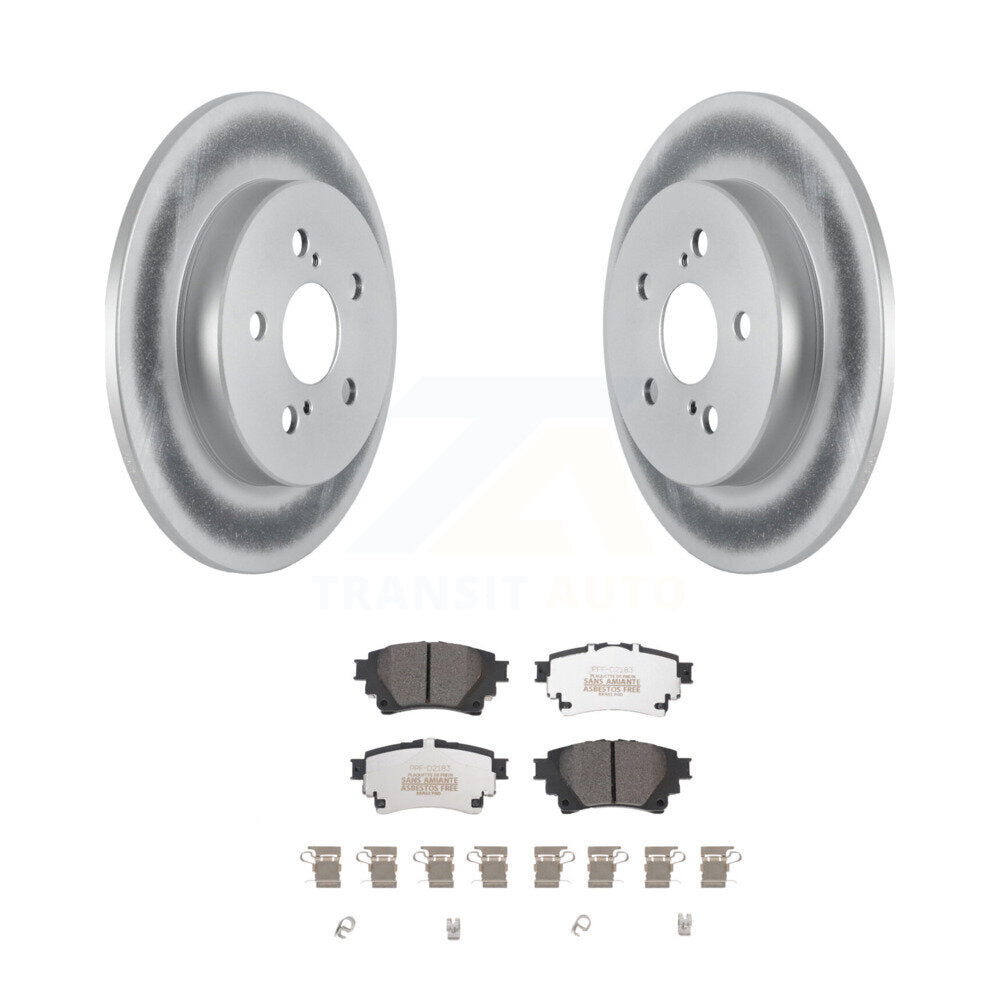 Coated Disc Rotors and Semi-Metallic Brake Pads Kit-KGF-102655 - Kit.bestparts.ca Kit.bestparts.ca