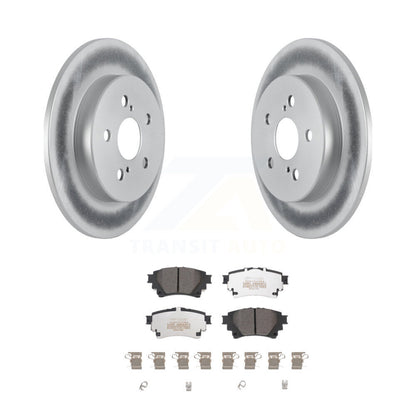 Coated Disc Rotors and Semi-Metallic Brake Pads Kit-KGF-102655 - Kit.bestparts.ca