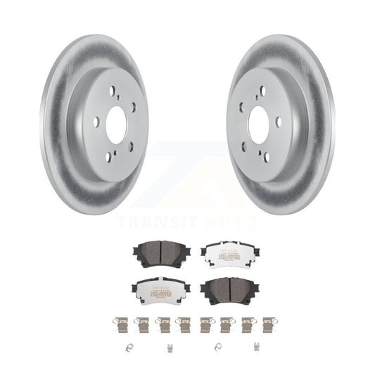 Coated Disc Rotors and Semi-Metallic Brake Pads Kit-KGF-102655 - Kit.bestparts.ca
