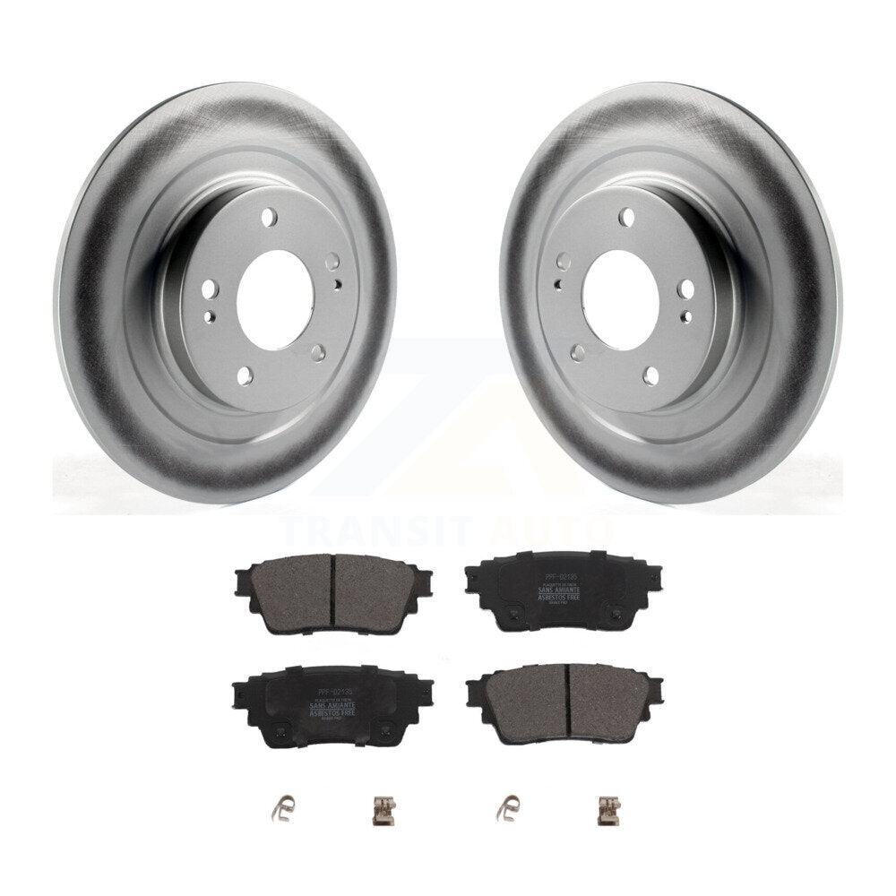 Coated Disc Rotors and Semi-Metallic Brake Pads Kit-KGF-102657 - Kit.bestparts.ca Kit.bestparts.ca