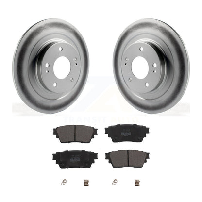 Coated Disc Rotors and Semi-Metallic Brake Pads Kit-KGF-102657 - Kit.bestparts.ca