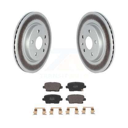 Coated Disc Rotors and Semi-Metallic Brake Pads Kit-KGF-102658 - Kit.bestparts.ca