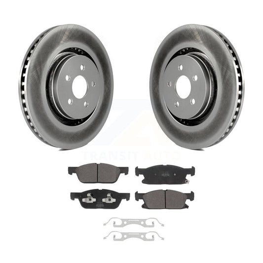 Coated Disc Rotors and Semi-Metallic Brake Pads Kit-KGF-102660 - Kit.bestparts.ca
