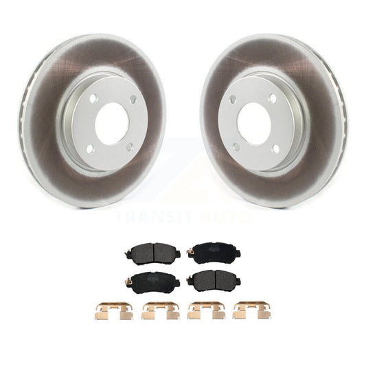 Coated Disc Rotors and Semi-Metallic Brake Pads Kit-KGF-102663 - Kit.bestparts.ca