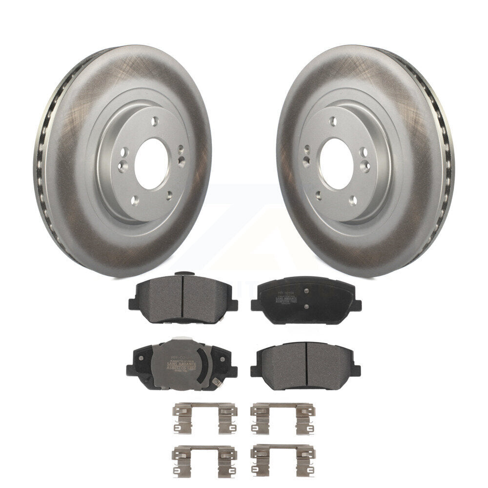 Coated Disc Rotors and Semi-Metallic Brake Pads Kit-KGF-102666 - Kit.bestparts.ca Kit.bestparts.ca