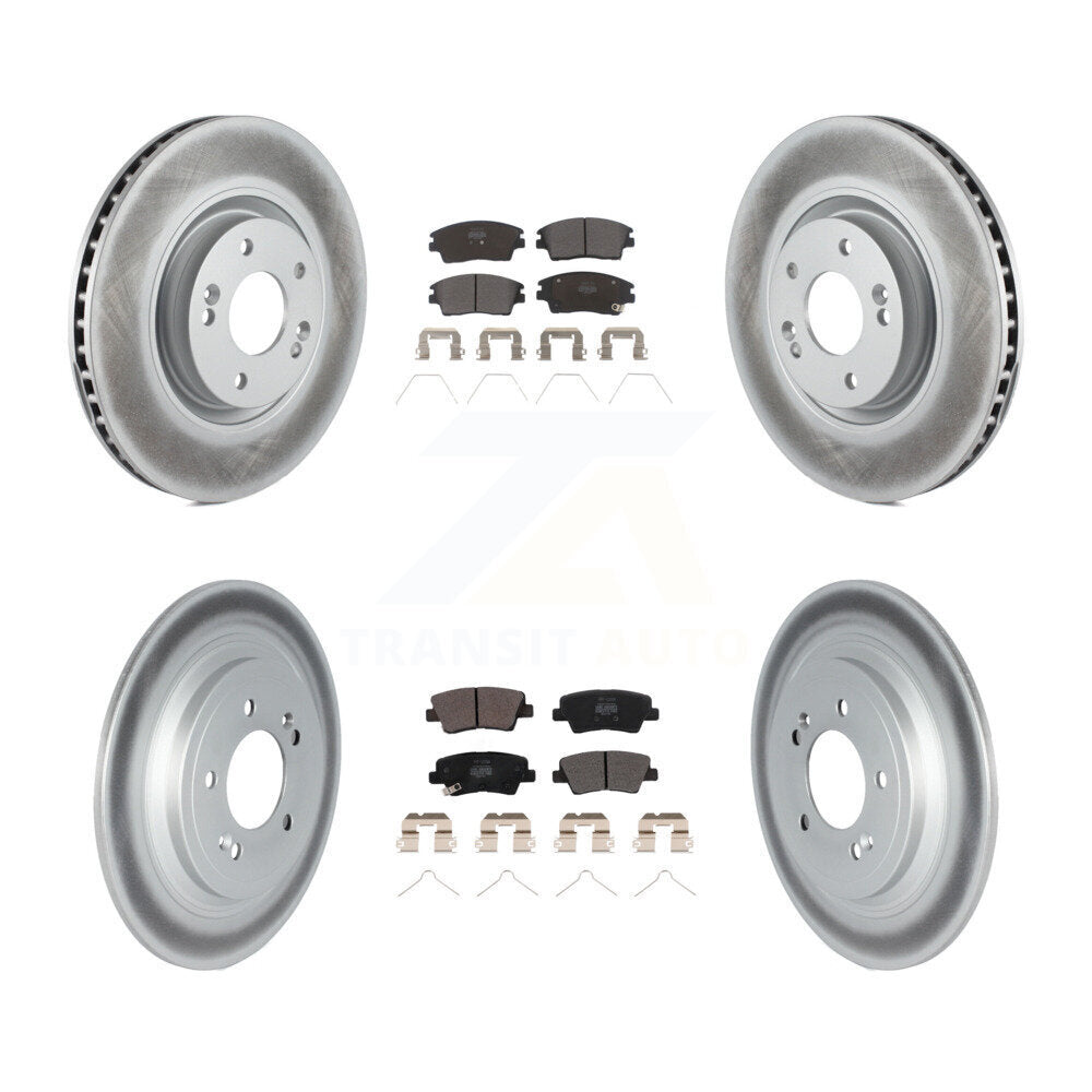 coated disc rotors and semi metallic brake pads-kgf-102669 - Kit.bestparts.ca Kit.bestparts.ca