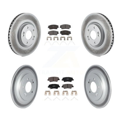 coated disc rotors and semi metallic brake pads-kgf-102669 - Kit.bestparts.ca